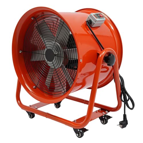 OUKANING Bauventilator Ø400mm Baulüfter - Baugebläse 2800r/min 1100W Axiallüfter 15000m³/h Luftstrom Axialgebläse 75dB Bautrockner für Industrie und Bau OUKANING Bauventilator Ø400mm Baulüfter - Baugebläse 2800r/min 1100W Axiallüfter 15000m³/h Luftstrom Axialgebläse 75dB Bautrockner für Industrie und Bau von OUKANING