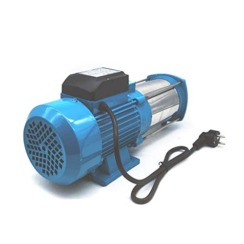 Edelstahl Kreiselpumpe Hauswasserwerk Gartenpumpe Leistung: 2500W,Spannung:220-230 V / 50-60 Hz,Durchflussrate: 4000 L/H,Max. Druck 11 bar von OUKANING