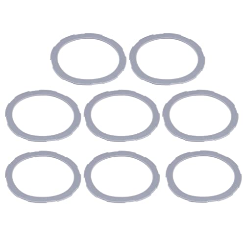 8pcs Mixverdichtungsring, Lebensmittelqualität Silikon Safe Langlebige gute Versiegelung für Oster Pro Dichtungsring für Oster Blender Pro, Mixerersatzteile 8pcs Mixverdichtungsring, Lebensmittelqualität Silikon Safe Langlebige gute Versiegelung für Oster Pro Dichtungsring für Oster Blender Pro, Mixerersatzteile von OUKENS