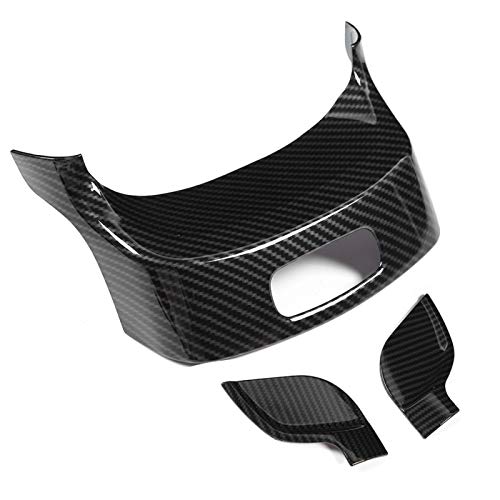 OUKENS Armlehne Box Schalter Trim Cover, Fit für W247 X247 2019+ 3pcs Armlehnen Box Schalter Trim Cover Dekoration(Carbon-Muster) von OUKENS