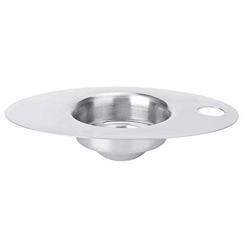 Eigelbtrenner, 9 x 14 cm Food Grade Ei Divider Edelstahl Ei Sieb Küche Gadget Kochen/Bäcker Werkzeug Ei Extractor Ei Separator Ei Eigelb Weiß Filter mit Aufhängelochl von OUKENS