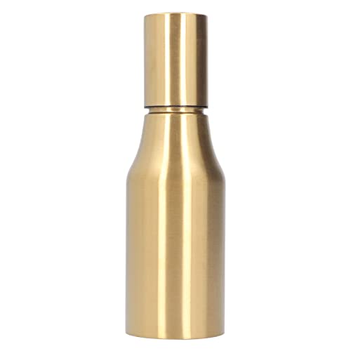 Ölspender, 500 ML Küchenölbehälter Edelstahl Olivenölflasche mit Deckel für Ölessig Menage(Gold) von OUKENS