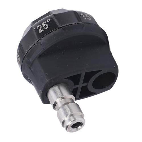 OUKENS 4000PSI 4.0GPM Adjustable Pressure Washer Nozzle - 6-in-1 Multi-Pattern Spray Tip with 0°-40° Angles for Car Washing, Driveway & Home Cleaning (1/4 Quick Connect) von OUKENS