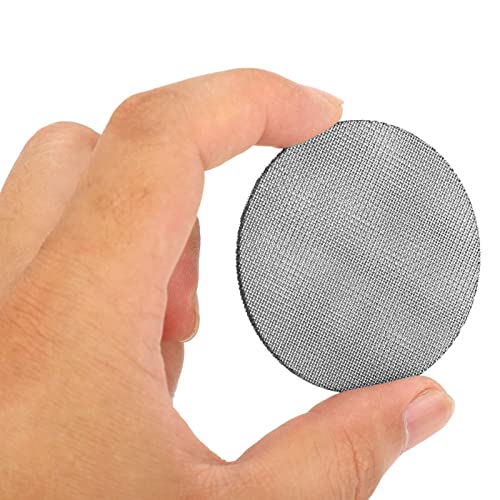 Puck-Sieb, 58,5 mm 304 Edelstahl unteres Duschsieb, wiederverwendbarer Kaffeefilter aus Metall für Espresso-Siebträger Filterkorb (100μm) von OUKENS