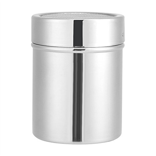 Schokoladenstreuer, Küche Edelstahl Schokoladenstreuer Kakao Kaffeepulver Mesh Dispenser, zum Bestreuen von Schokolade, Zimt, Muskatnuss von OUKENS