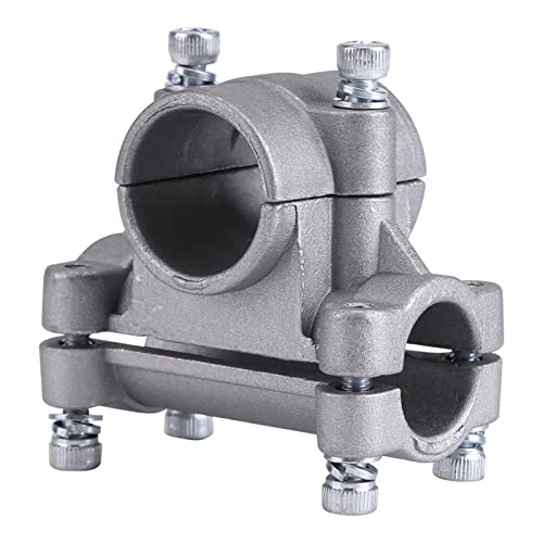 OUKENS Griff-Halterung Für Rasentrimmer, 26/28 mm Griffhalter Fix Bracket Clamp, Griff Aus Aluminiumlegierung Für Motorsense Freischneide Rasentrimmer Griff Halterung(28mm) von OUKENS