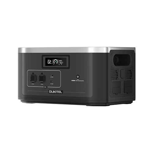 OUKITEL B2000 Powerstation, 2048Wh LiFePO4 Expansion Battery für Energiespeicherung, Notfälle in Haushalten oder kleinen Büros,Wohnmobile,Camping OUKITEL B2000 Powerstation, 2048Wh LiFePO4 Expansion Battery für Energiespeicherung, Notfälle in Haushalten oder kleinen Büros,Wohnmobile,Camping von OUKITEL