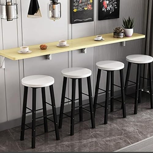 An Der Wand Montierter, Klappbarer Stehtisch, Esstisch Aus Holz, Schmaler, Langer, Schwebender Schreibtisch, HäNgende Schreibtisch-Werkbank FüR KüChe, WäScherei, BüRo (27,5 X 11,8 Zoll, WeißEr Ahorn) An Der Wand Montierter, Klappbarer Stehtisch, Esstisch Aus Holz, Schmaler, Langer, Schwebender Schreibtisch, HäNgende Schreibtisch-Werkbank FüR KüChe, WäScherei, BüRo (27,5 X 11,8 Zoll, WeißEr Ahorn) von OUKMXSY
