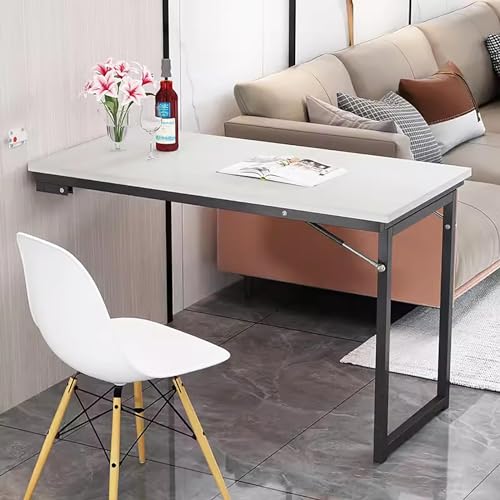 An Der Wand Montierter Esstisch, Klapptisch Aus Massivholz FüR Die KüChe FüR Kleine RäUme, Faltbarer, Einziehbarer, Schwebender Schreibtisch, Zusammenklappbarer Schreibtisch (39,5 X 19,7 X 29,5 Zoll, An Der Wand Montierter Esstisch, Klapptisch Aus Massivholz FüR Die KüChe FüR Kleine RäUme, Faltbarer, Einziehbarer, Schwebender Schreibtisch, Zusammenklappbarer Schreibtisch (39,5 X 19,7 X 29,5 Zoll, von OUKMXSY