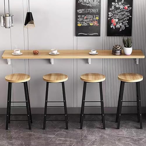 OUKMXSY An Der Wand Montierter, Klappbarer Stehtisch, Esstisch Aus Holz, Schmaler, Langer, Schwebender Schreibtisch, HäNgende Schreibtisch-Werkbank FüR KüChe, WäScherei, BüRo (109,4 X 29,8 cm, Natur) OUKMXSY An Der Wand Montierter, Klappbarer Stehtisch, Esstisch Aus Holz, Schmaler, Langer, Schwebender Schreibtisch, HäNgende Schreibtisch-Werkbank FüR KüChe, WäScherei, BüRo (109,4 X 29,8 cm, Natur) von OUKMXSY