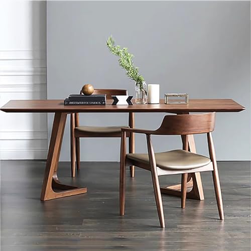 OUKMXSY Mid Century Modern Esstisch, Rechteckige Massivholz KüChen- Und Zimmertische, Rustikaler Couchtisch Lang FüR 2,4,6,8 Personen, Kein Hocker OUKMXSY Mid Century Modern Esstisch, Rechteckige Massivholz KüChen- Und Zimmertische, Rustikaler Couchtisch Lang FüR 2,4,6,8 Personen, Kein Hocker von OUKMXSY
