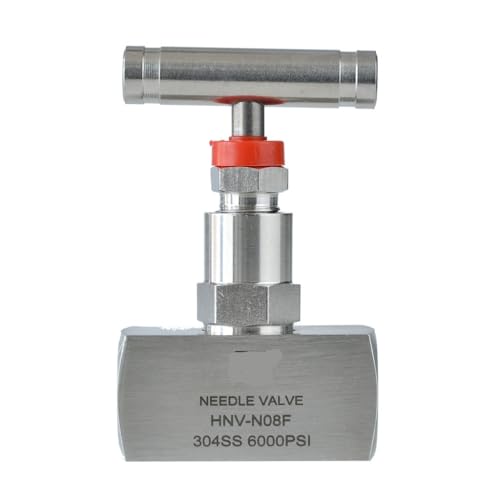 1/4 3/8 1/2 Zoll NPT Innengewinde Hochdruck Edelstahl 304 Absperrnadel Kugelventil J13-320P 1St(3/8",BSP) von OUMIFAND