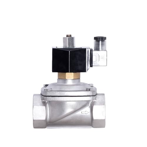 1-1/2 Zoll Schließer Edelstahl 24v Magnetventil Wasser 12VDC 24VAC 220ACV 24VDC 1St(12VDC_EPDM-SEAL) von OUMIFAND