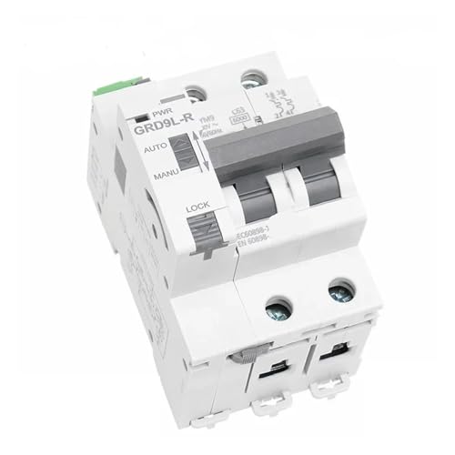 Din-Schiene Automatische Schaltung Recloser Mini Breaker GRD9L-R GYM9 2P MCB 6KA 1Pcs(GYM9-2P-MCB-16A) von OUMIFAND