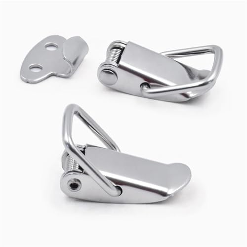 Drei Arten von Materialien Schnalle Toggle Clip Vintage Mini Lock Case Toggle Hasp Latch(5pcs-201 steel) von OUMIFAND