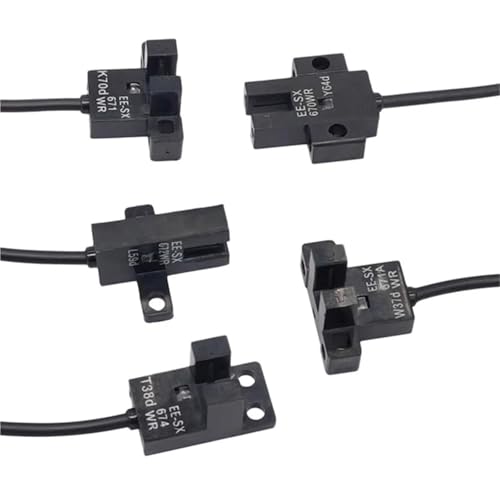 Lichtschrankensensor 1 m Kabel EE-SX670 EE-SX671-WR EE-SX672 EE-SX672P EE-SX674P PNP NPN 1 Stück(EE-SX670P-WR) von OUMIFAND