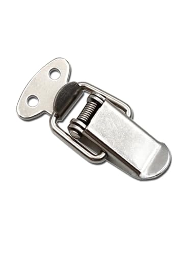 Toggle Hasp Latch Edelstahl Schnalle Schloss 107 Eisen Federschloss Industrielle Ausrüstung Schnalle 1Pcs(201 stainless steel) von OUMIFAND