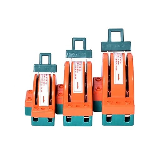 Zweiwegeschalter 220V 2P Zweiphasig 100A Umschalter Isolation Photovoltaik 1St(2P 63A) von OUMIFAND