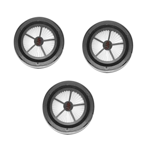 Montage Filter Staub Tasse Staub Eimer Filter Teile, Kompatibel for Proscenic Unitec P11 / U11 / P10 / U10 Staubsauger-Ersatzteile(3PCS Filter) von OUNCU