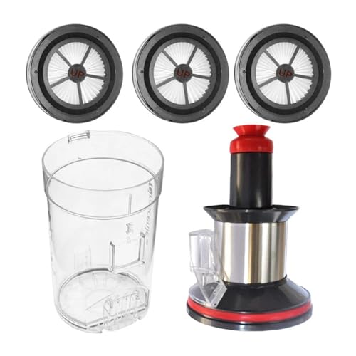 Montage Filter Staub Tasse Staub Eimer Filter Teile, Kompatibel for Proscenic Unitec P11 / U11 / P10 / U10 Staubsauger-Ersatzteile(A Set) von OUNCU