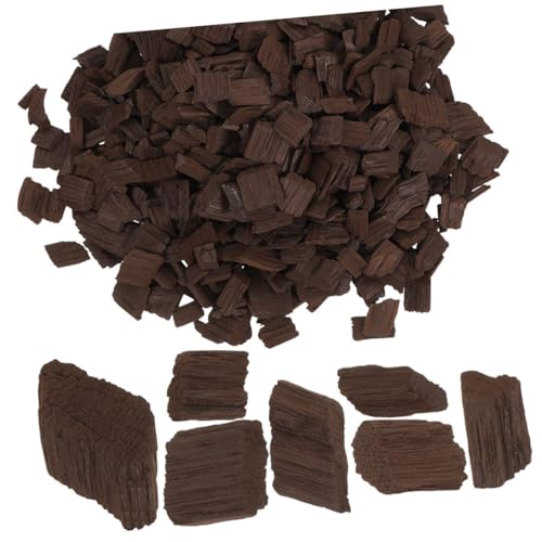 OUNONA 1 Pack Home Brewing Supplies Schwer Geröstete Französische Eichenchips Für Rotweinherstellung Und Verbesserung des Rotweinaromas Und Schmecken Chips Für Whisky Brewing Wine Making von OUNONA