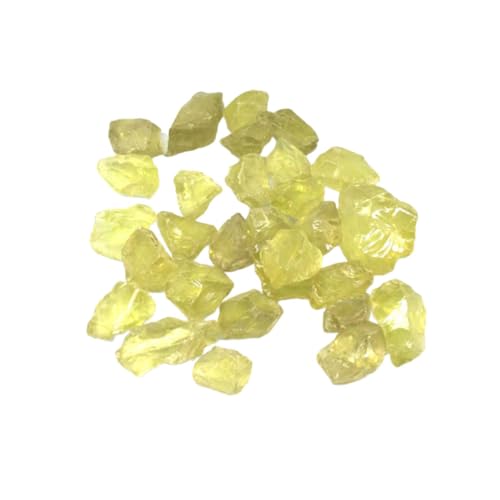 OUNONA 1 Packung Citrine Rohstein Natürliche Kristallsteine Gelber Aromakies Citrinsteine Gelbe Kristallsteine von OUNONA