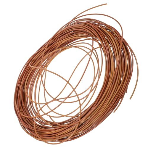 OUNONA 1 Rolle Rattan Reparaturmaterial für Möbel Fake Rattan für Stühle Tische und DIY Projekte Langlebiges Vielseitiges Webmaterial für Möbelreparaturen und Dekorationen OUNONA 1 Rolle Rattan Reparaturmaterial für Möbel Fake Rattan für Stühle Tische und DIY Projekte Langlebiges Vielseitiges Webmaterial für Möbelreparaturen und Dekorationen von OUNONA