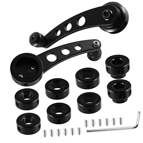 OUNONA OUNONA 1 SatzFensterkurbel Universal-Autofenster-Kurbel, Fensterkurbel Universal Autotüren Kurbel Kurbel für Autotür-Fenster,Kurbelabzieher Fahrrad Set, Auto Wickler Kurbelwippe von OUNONA