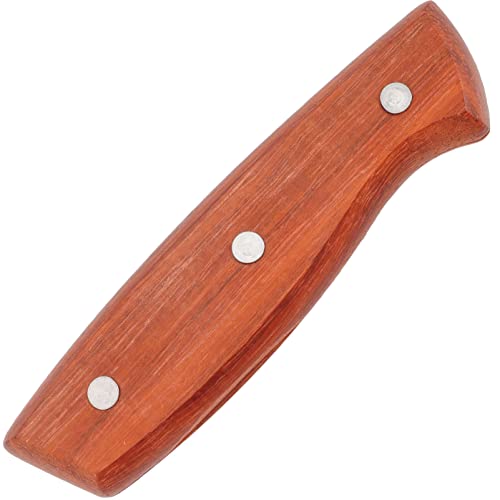 OUNONA 1 Satz Messergriff Holz Messergriff Ersatz Messer Griff Holz Messer Ersatzteile Universalgriff Reparatur Cutter Holz Handgriff Für Kochmesser Fleischmesser Hackmesser Zubehör 13.4CM von OUNONA