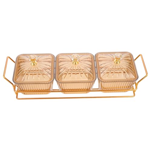OUNONA 1 Satz Snackteller Snackteller Obstteller Tabletts zum Servieren von Speisen Obstsnacks Tablett zum Servieren von Obst Snacks Gericht p.s Golden Wiederverwendbar OUNONA 1 Satz Snackteller Snackteller Obstteller Tabletts zum Servieren von Speisen Obstsnacks Tablett zum Servieren von Obst Snacks Gericht p.s Golden Wiederverwendbar von OUNONA