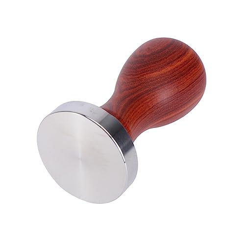 OUNONA 1 Stk kaffee tamper aus edelstahl Espresso-Tamper gepressten Puder Handkaffeemühle 49 mm Kaffeestampfer Rostfreier Stahl Kaffee-Set Manipulation Pulverhammer von OUNONA