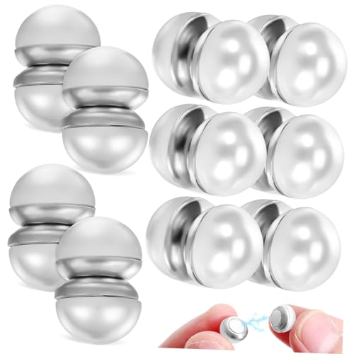 OUNONA 10 Paare Hochwertige Magnetische Hijab Gewichte Doppelseitige Perlenmagneten für Schleier Kopftücher und Kleidung Leicht und für Hochzeiten und Alltag OUNONA 10 Paare Hochwertige Magnetische Hijab Gewichte Doppelseitige Perlenmagneten für Schleier Kopftücher und Kleidung Leicht und für Hochzeiten und Alltag von OUNONA