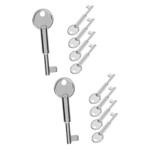 OUNONA 10stücke Teiliges Not-aus Schalter Schlüssel Für Notfalltasten Robuste Metall Schlüssel Für Reset Not Aus Taste Einsetzbar Einfache Handhabung OUNONA 10stücke Teiliges Not-aus Schalter Schlüssel Für Notfalltasten Robuste Metall Schlüssel Für Reset Not Aus Taste Einsetzbar Einfache Handhabung von OUNONA
