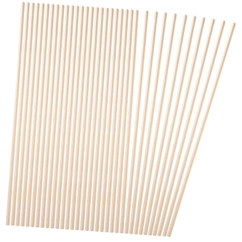 OUNONA 10 Stück Teiliges Dreieckige Holzleisten Natürliche Kiefern Holzleisten als Fensterrahmen Zierleisten Glatte Oberfläche Langlebig Vielseitig für DIY Modellbau und von OUNONA