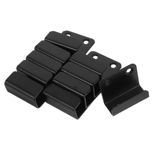 OUNONA 10 Stück Teiliges Fliesenaufhänger aus Robustem Material Wandmontage Halter für Keramikfliesen Einfache Installation Modern matte Oberfläche Vielseitige Montagehalter für Sichere von OUNONA