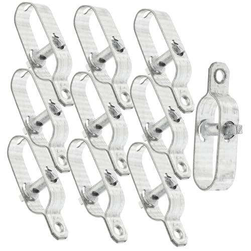 OUNONA 10 Stück Teiliges Metallkabel Spanner aus Robustem Stahl Rostbeständig und Verschleißfest Heavy Duty Drahtseil Spanner für Vielseitige Anwendung Einfach zu Montieren und Stabil OUNONA 10 Stück Teiliges Metallkabel Spanner aus Robustem Stahl Rostbeständig und Verschleißfest Heavy Duty Drahtseil Spanner für Vielseitige Anwendung Einfach zu Montieren und Stabil von OUNONA