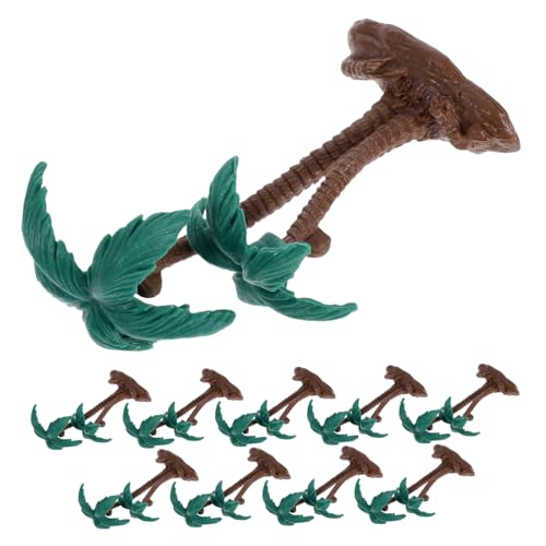 OUNONA 10 Stück Teiliges Mini Kokospalmenmodelle aus PVC mit Sockel Pflegeleicht Vielseitig für Micro Landschaft DIY Dekoration Kuchen Topper Aquarium und Diorama Zubehör OUNONA 10 Stück Teiliges Mini Kokospalmenmodelle aus PVC mit Sockel Pflegeleicht Vielseitig für Micro Landschaft DIY Dekoration Kuchen Topper Aquarium und Diorama Zubehör von OUNONA