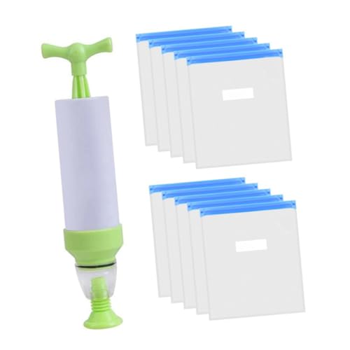 OUNONA 10 Stück Teiliges Vakuumbeutel für Druckerfasern mit Handpumpe Luftdicht Verschließbare Aufbewahrungstaschen für Abs Pla Petg Optimaler Schutz vor Feuchtigkeit und Staub OUNONA 10 Stück Teiliges Vakuumbeutel für Druckerfasern mit Handpumpe Luftdicht Verschließbare Aufbewahrungstaschen für Abs Pla Petg Optimaler Schutz vor Feuchtigkeit und Staub von OUNONA