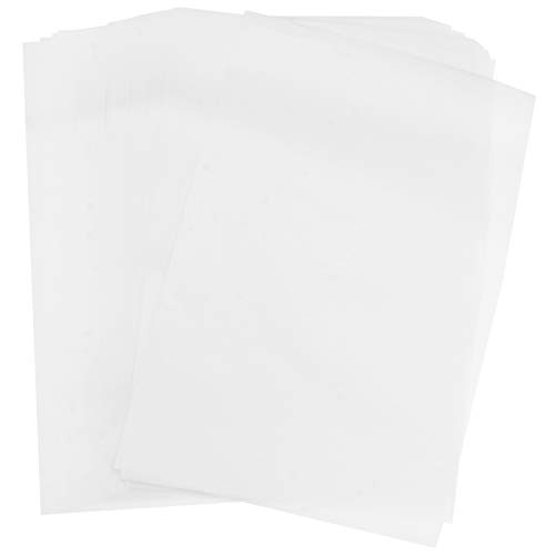 OUNONA 100 PCS Pergamentpapier Liner Antihaft Backblech Dampfer Papier Blatt 20 * 30CM von OUNONA