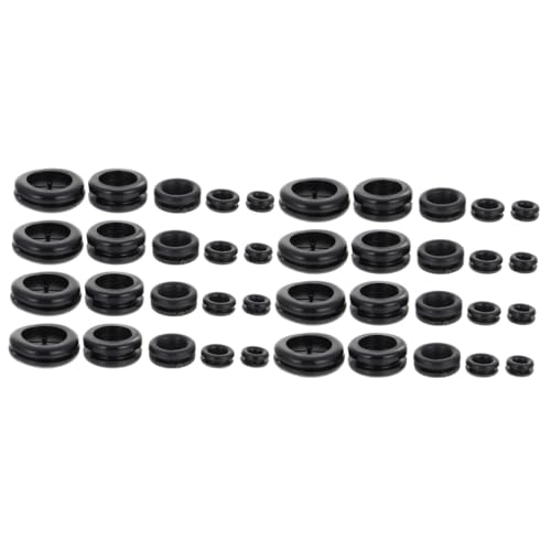 OUNONA 100stücke Gummidichtungen Doppelseitige Schutzscheiben Für Kabeldurchführungen Wasser Und Ölbeständig Verschiedene Für Industrielle Anwendungen Und OUNONA 100stücke Gummidichtungen Doppelseitige Schutzscheiben Für Kabeldurchführungen Wasser Und Ölbeständig Verschiedene Für Industrielle Anwendungen Und von OUNONA