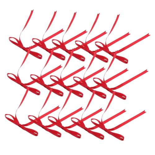 OUNONA 100 Stück Rote Vintage Langschwanz schleifen zum Basteln Stabile Geschenkband bögen für Weihnachten Hochzeit Geburtstag Shower Vielseitige Deko und Geschenkverpackung OUNONA 100 Stück Rote Vintage Langschwanz schleifen zum Basteln Stabile Geschenkband bögen für Weihnachten Hochzeit Geburtstag Shower Vielseitige Deko und Geschenkverpackung von OUNONA