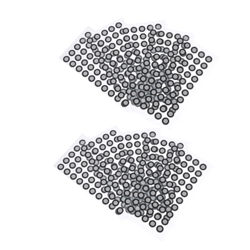 OUNONA 12 Blatt Reflexionsmarkierungspunkte Scanner Marker Reflektierende Aufkleber für Optisches Tracking Präzise Positionierung Schnelle Referenzierung Kompatibel Leichte Tragbare von OUNONA