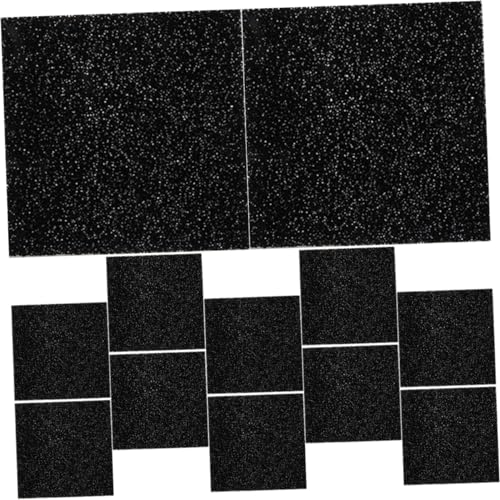 OUNONA 12 Stück Aktivkohlefilter für Küchenmülltonnen Ersatzfilter für Abfallbehälter Effektive Geruchsfilterpads für Mülleimer Einfache Handhabung und Hohe Absorption von OUNONA