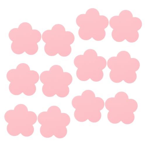 OUNONA 12 Stück Teiliges Badewannen Rutsch Sticker Selbstklebend Blumenförmig rutschfeste Aufkleber für Badewanne Dusche Treppen und Böden Sicherer Halt Einfache Anwendung von OUNONA