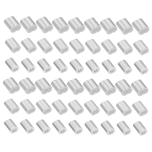 OUNONA 180 Stück Aluminium Crimphülsen Förmige für Drahtseile und Kabel Leicht und Robust für und Außeneinsatz Einfach zu Verwenden OUNONA 180 Stück Aluminium Crimphülsen Förmige für Drahtseile und Kabel Leicht und Robust für und Außeneinsatz Einfach zu Verwenden von OUNONA