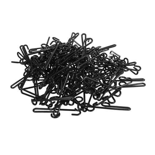 OUNONA 190 Stück Wäschehaken Kleiderbügel Allzweckhaken Hutklammern Zum Aufhängen Küchenhandtuchhaken Huthaken Für Baseballkappen Sockenhaken Strumpfhaken Pp Schwarz OUNONA 190 Stück Wäschehaken Kleiderbügel Allzweckhaken Hutklammern Zum Aufhängen Küchenhandtuchhaken Huthaken Für Baseballkappen Sockenhaken Strumpfhaken Pp Schwarz von OUNONA