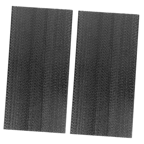 OUNONA 2 Schwarze Federplatten Für Terrassenstühle Fiberglas Robust Für Innen Und Außenbereich Einfache Installation Kompatibel Mit Dreh Und Schaukelstühlen von OUNONA