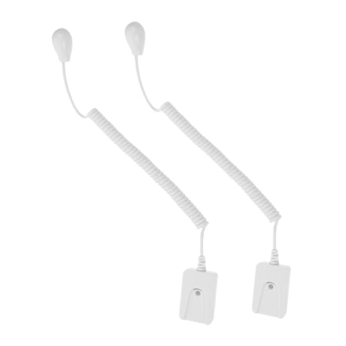 OUNONA 2 Stück Fernbedienungshalter mit Selbstklebendem Tether Verlängertes Kabel für Sichere Aufbewahrung von Tv Fernbedienungen und Smartphones für Wände und Tische OUNONA 2 Stück Fernbedienungshalter mit Selbstklebendem Tether Verlängertes Kabel für Sichere Aufbewahrung von Tv Fernbedienungen und Smartphones für Wände und Tische von OUNONA