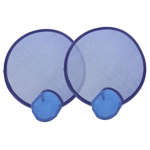 OUNONA 2stücke Faltbarer Runder Handfächer Tragbare Faltventilatoren Für Hochzeit Festival Und Tanz Elegantes Design Einfach Zu Transportieren Lagern von OUNONA
