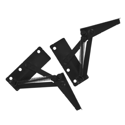 OUNONA 2 Stück Klappscharniere aus Kaltgewalztem Stahl Faltbar Starke Tragfähigkeit Multifunktionale Möbelstütze für Sofa Schrank und Aufbewahrungsbox Platzsparend und Robust von OUNONA